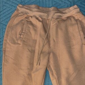 Fashion Nova Light Brown Joggers